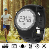 EZON Digital Watch 5ATM Waterproof Stopwatch with Countdown Timer/Chronograph/Lap Timing/EL Backlight/Alarm,Non Bluetooth,Digital Sports Watch for Men & Women L008C01 - EZON Watch